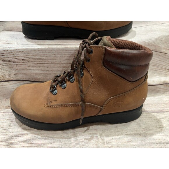 Vintage Dexter Walkmocs Hiking Boots Made In USA Women's Size 8.5 Wide U.S. - Picture 3 of 10